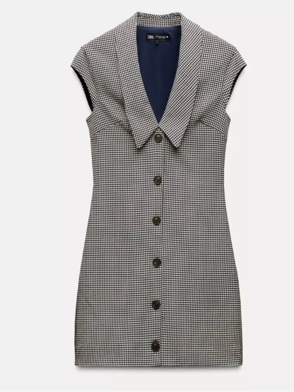 Plaid Mini Dress